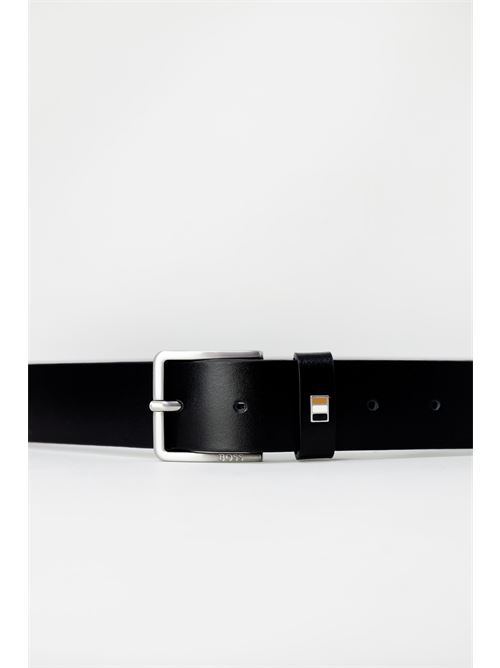 Black  men's belt BOSS | 50486839 THER-FLAG-E_SZ35.001